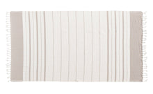 Load image into Gallery viewer, KAFTHAN - 🌿 Bianca 2 Turkish Towels Turkish Cotton Summer Bestseller : Black