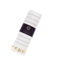 Load image into Gallery viewer, KAFTHAN - 🌿 Gocek Turkish Towels Spring &amp; Summer Bestseller: Black Zebra