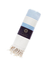 Load image into Gallery viewer, KAFTHAN - 🌿 Pier Turkish Towels | Turkish Cotton | Summer Bestseller: Black