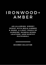Load image into Gallery viewer, Ironwood &amp; Amber | 14oz Candle