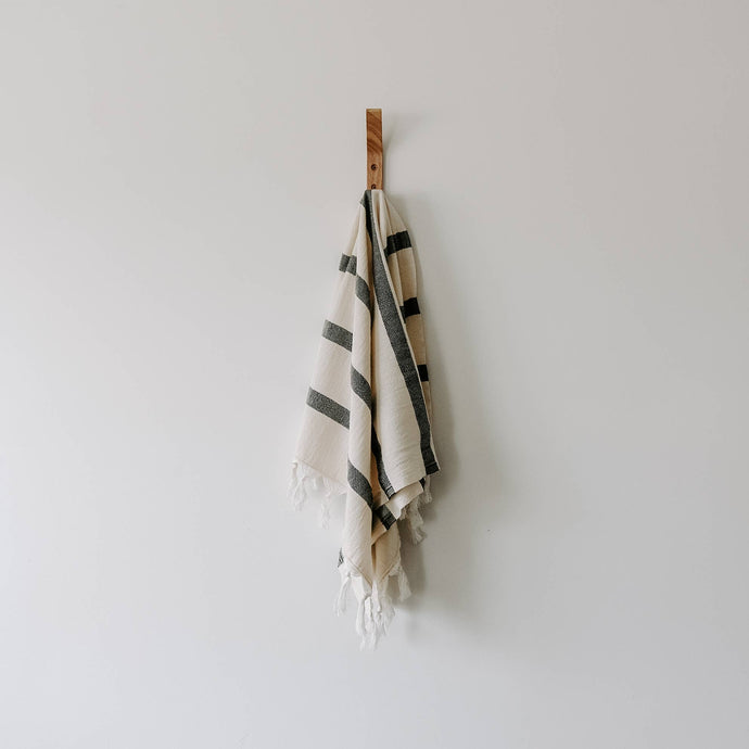 Turkish Cotton Hand Towel | Single Stripe