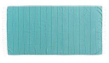 Load image into Gallery viewer, KAFTHAN - 🌿 Carmen Turkish Towels Turkish Cotton Summer Bestseller: Ivory Black