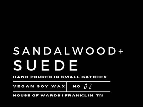 Sandalwood & Suede | 8oz Candle