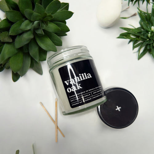 Vanilla Oak | 8oz Candle