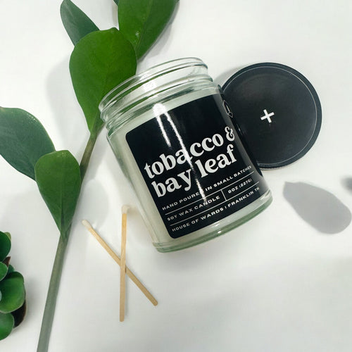 Tobacco & Bay Leaf | 8oz Candle