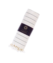 Load image into Gallery viewer, KAFTHAN - 🌿 Gocek Turkish Towels Spring &amp; Summer Bestseller: Black Zebra