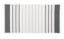 Load image into Gallery viewer, KAFTHAN - 🌿 Bianca 2 Turkish Towels Turkish Cotton Summer Bestseller : Black