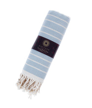 Load image into Gallery viewer, KAFTHAN - 🌿 Carmen Turkish Towels Turkish Cotton Summer Bestseller: Ivory Black
