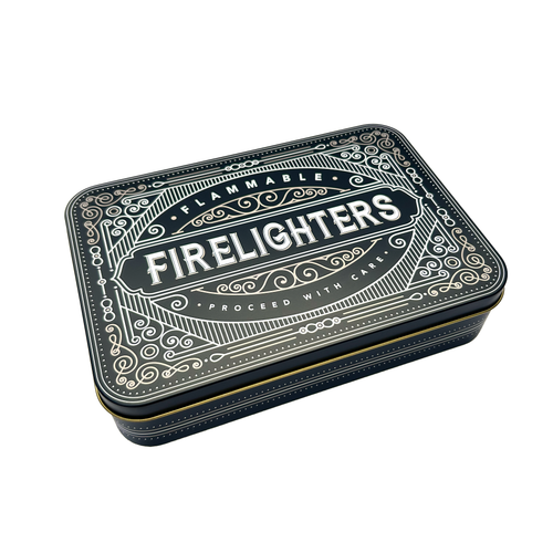 TINIT - TINIT's Firelighter Tin: Black