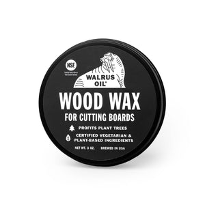 Walrus Oil - Wood Wax for Cutting Boards, 3 oz